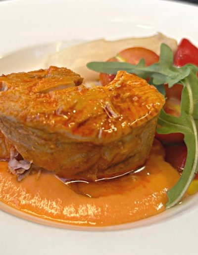 exquisito plato para disfrutar y deleitar los paladares